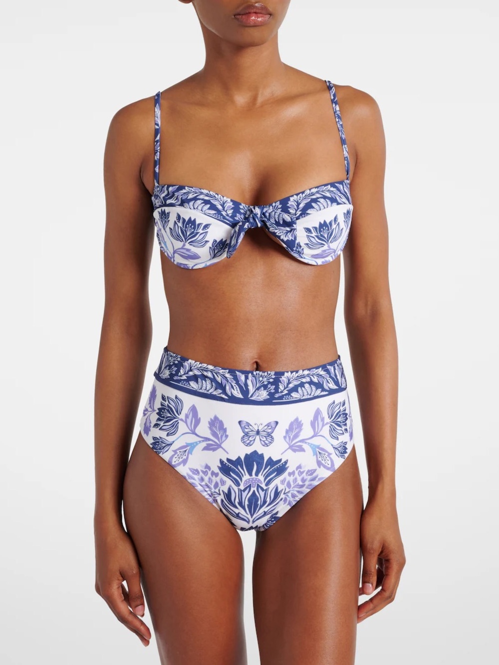 NWT Farm Rio Delicate Tapestry floral butterfly bikini